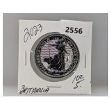 2023 1oz .999 Silv Britannia