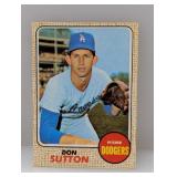 1968 Topps Baseball Don Sutton HOF 103