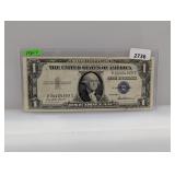 1935-F Blue Seal $1 Silv Certificate