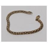 7" Vermeil/.925 Sterl Chain Bracelet