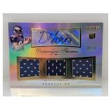 2010 Topps Tribute 3X Relic Auto 18/20 Thomas