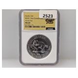 NGC 2014 MS69 1.5oz .999 Silv Canada $8