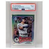 2024 Dominguez Bowman Chrome ROYF Ref RC PSA 9