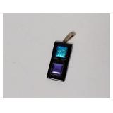 .925 Sterl Blue/Purple Stone Pendant