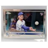 Bobby Witt Jr. RC 2022 Topps Chrome Rookie Debut