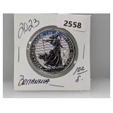 2023 1oz .999 Silv Britannia