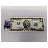 (10)1976 $2 First Day Iss Consecutive Bills