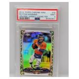 2014 NFL Topps Ch Mini Camo /99 PSA 9 Manning