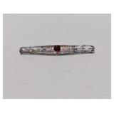 10K Gold Vintage Brooch (2.73G)