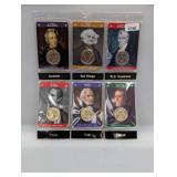 (6) Presidential $1 Dollar Coin Page