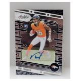 2024 NFL Panini Absolute Rookie Auto Troy Franklin
