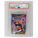 2015 Topps Ch Mini 60th Anni Ref/50 PSA 9 Manning