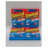 (4) 1989 Donruss Baseball Packs