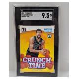 2022-23 Jayson Tatum Donruss Crunch Time SGC 9.5