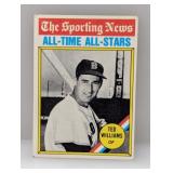 1976 Topps All-Star Ted Williams 347 Corners/Edges