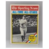 1976 Topps Sporting news Babe Ruth Corners/Edges