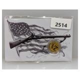 1/1000oz .999 Machine Gun Round