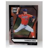 2021 Panini Elite Extra Black Tanner Bibee RC #156