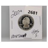 2007-S 90% Silv MT Quarter