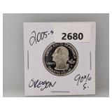 2005-S 90% Silv OR Quarter