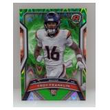 2025 NFL Topps Resurgence Green 12/15 RC Franklin