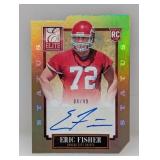 /50 2013 Elite Eric Fisher Auto Status/Gold Edges
