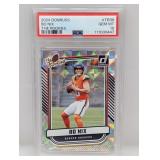 2024 NFL Donruss The RCs Bo Nix Refractor PSA 10