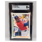 1991 UDeck #SP1 Michael Jordan RC Baseball SGC 9