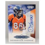2012 Contenders NFL 22/25 Auto Demaryius Thomas