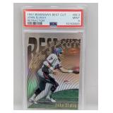 1997 Bowmanï¿½s Best Cut John Elway Refractor PSA 9