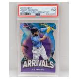 2024 Caminero Topps Finest RC Purple Ref/125 PSA 9