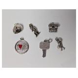 21.5G .925 Sterl Charms/Pendants
