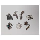 17.12G .925 Sterl Charms/Pendants