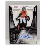 2021 NFL Black Signatures Patch /25 Justin Simmons