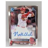 2025 Nathan Church Bowman Chrome 1st Auto