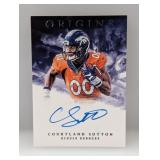2018 NFL Panini Origins Auto RC Courtland Sutton