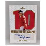 2011 Tony La Russa Leaf Numeration Auto Gold /10