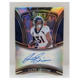 2020 NFL Select Signature Silver Justin Simmons