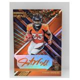 2021 NFL Luminous XR Orange 22/25 Auto RC Williams
