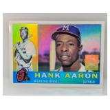 2000 Topps Hank Aaron 1960 - Refractor 300 Indent