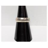 .925 Sterl "Dream,Believe,Love" Band Sz 7