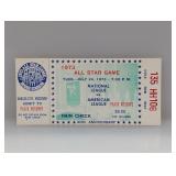 1973 All Star Game Royals Stadium Ticket Holes