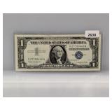1957-B Blue Seal $1 Silver Certificate