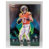 2024 NFL Topps Midnight #27 Green 19/149 RC Bo Nix