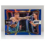 2021 UFC Select Blue 17/49 Dustin Poirier