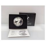 2021 1oz .999 Silv PF Eagle $1 Dollar