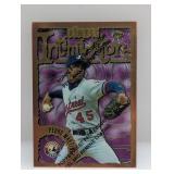 1996 Topps Finest Pedro Martinez w/coating