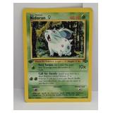 Pokemon 1999 1st Edition Nidoran 57 LP*