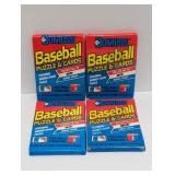 (4) 1989 Donruss Baseball Packs Look For Griffy JR