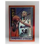 1996 Topps Finest Shaquille Oï¿½Neal #22